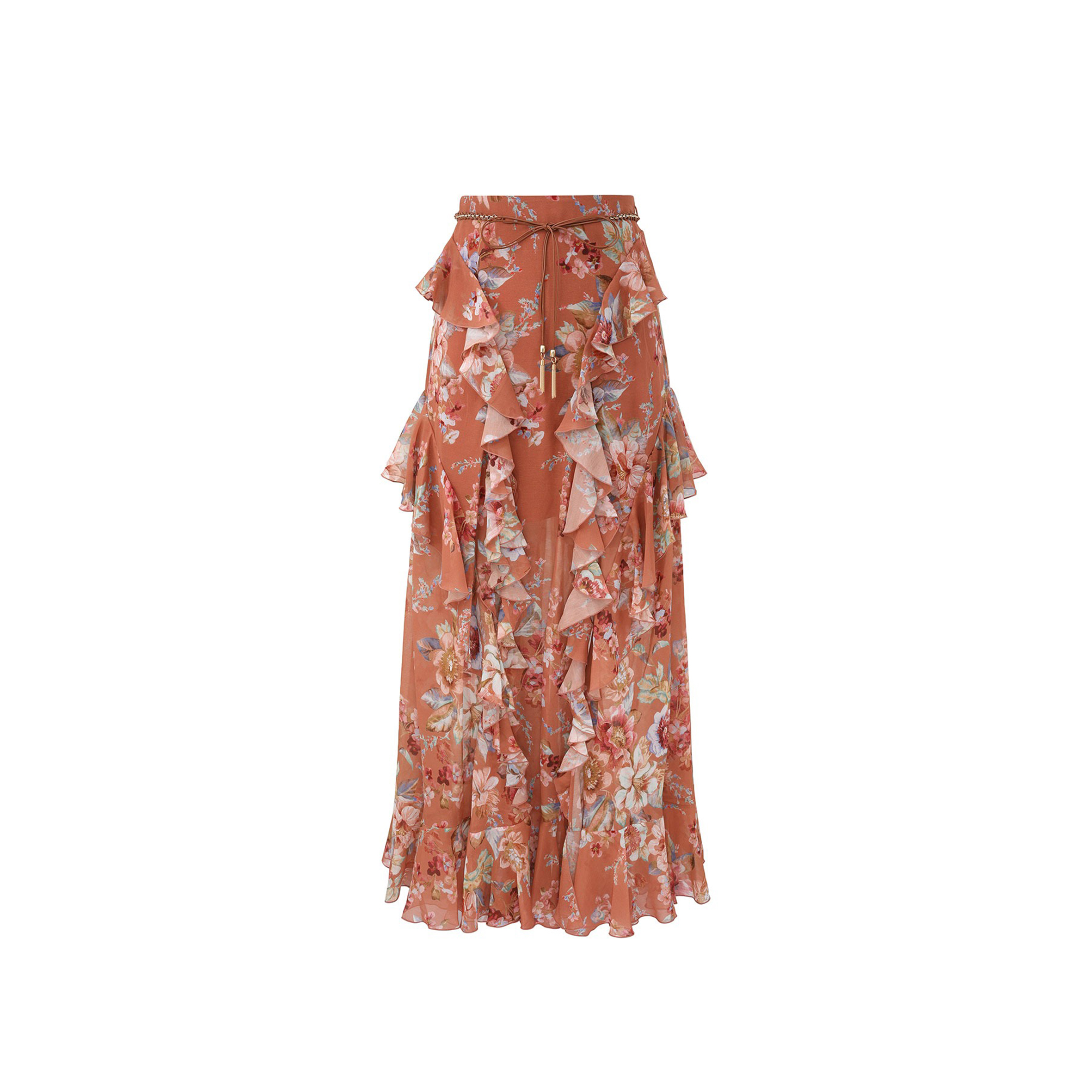 ZIMMERMANN AWAKEN RUFFLE SKIRT 5685SRS261